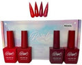 Coleccion bright one step gel Rojos