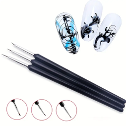 PINCEL LINER CON 3 NEGRO