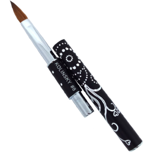PINCEL KOLINSKY METAL 100% NATURAL #8