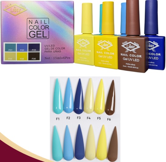 COLECCION GEL LISSY "F" C/6