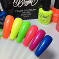 Coleccion bright gel Dorados