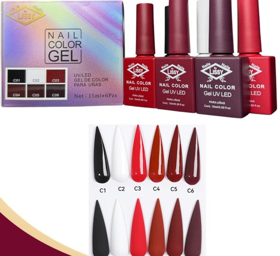 COLECCION GEL LISSY "C" C/6