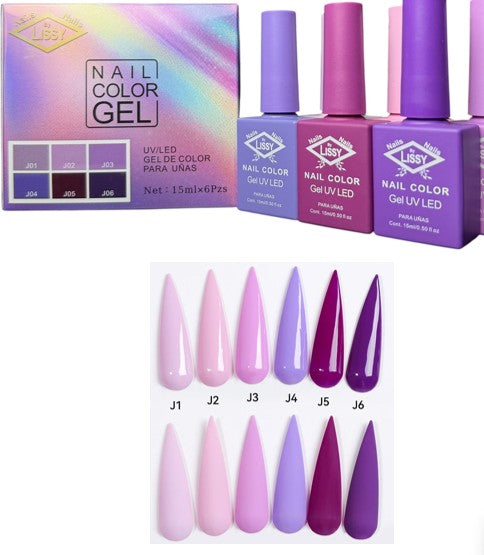 COLECCION GEL LISSY "J" C/6