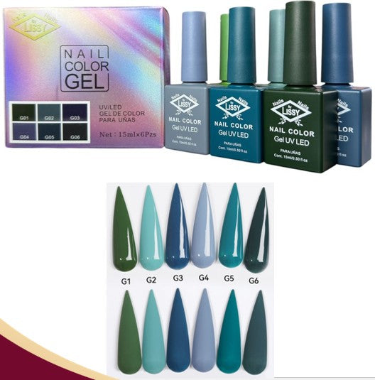 COLECCION GEL LISSY "G" C/6