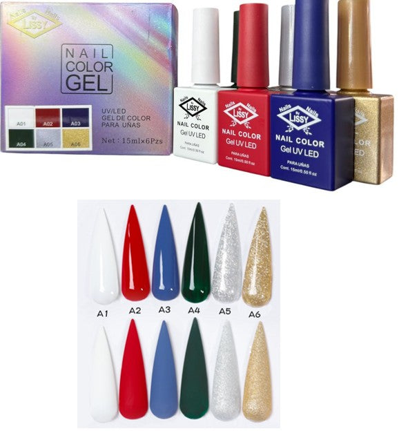 COLECCION GEL LISSY "A" C/6