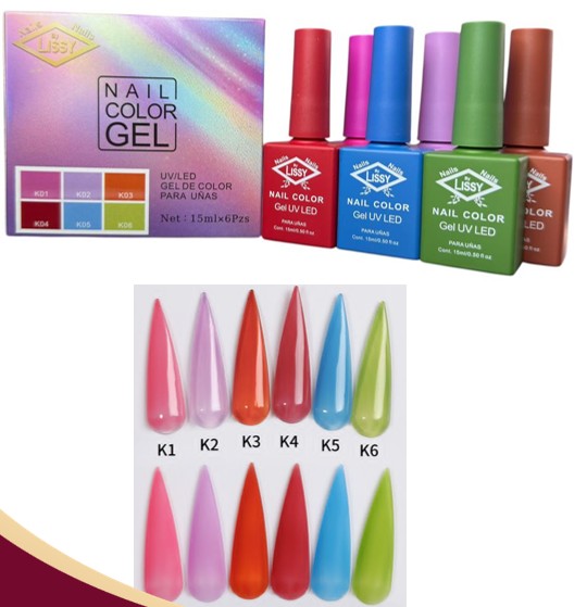 COLECCION GEL LISSY "K" C/6